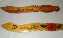 Wooden letter opener